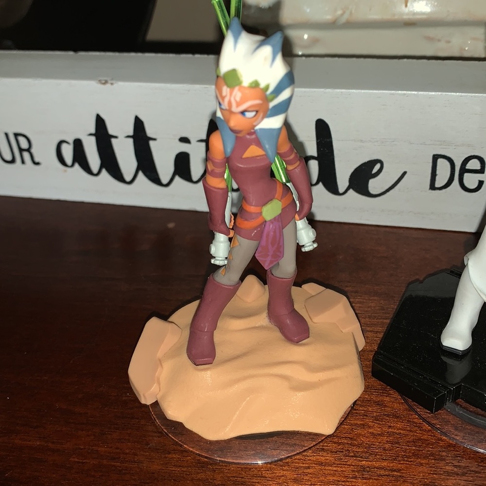 Disney Infinity 3 Star Wars Figures & 1 Game piece EUC - Picture 3 of 11